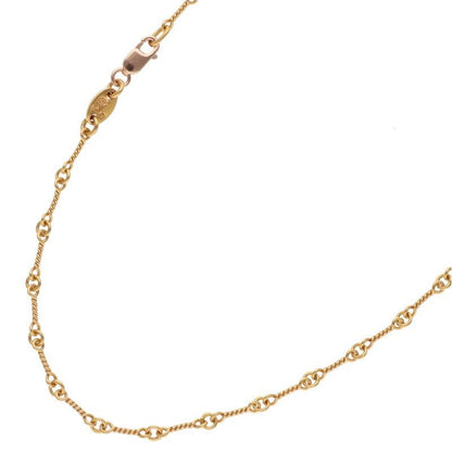 Chrome Hearts 22k Neckchain Twist Chain Gold Necklace