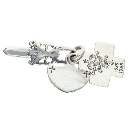 Chrome Hearts Vintage Silver Necklace — view 4