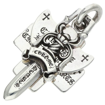 Chrome Hearts Vintage Silver Necklace