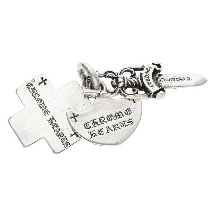 Chrome Hearts Vintage Silver Necklace — view 3