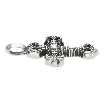 Chrome Hearts Charm Filigree Tiny Silver Necklace — view 4