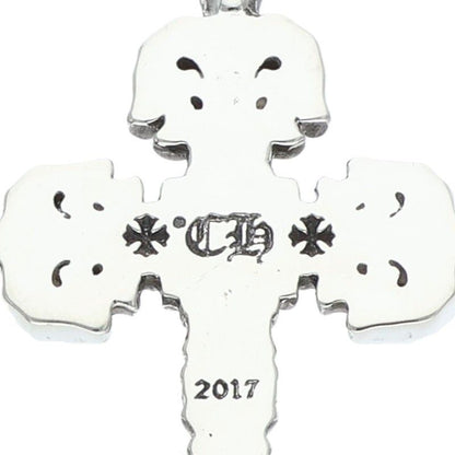 Chrome Hearts Charm Filigree Tiny Silver Necklace — view 3