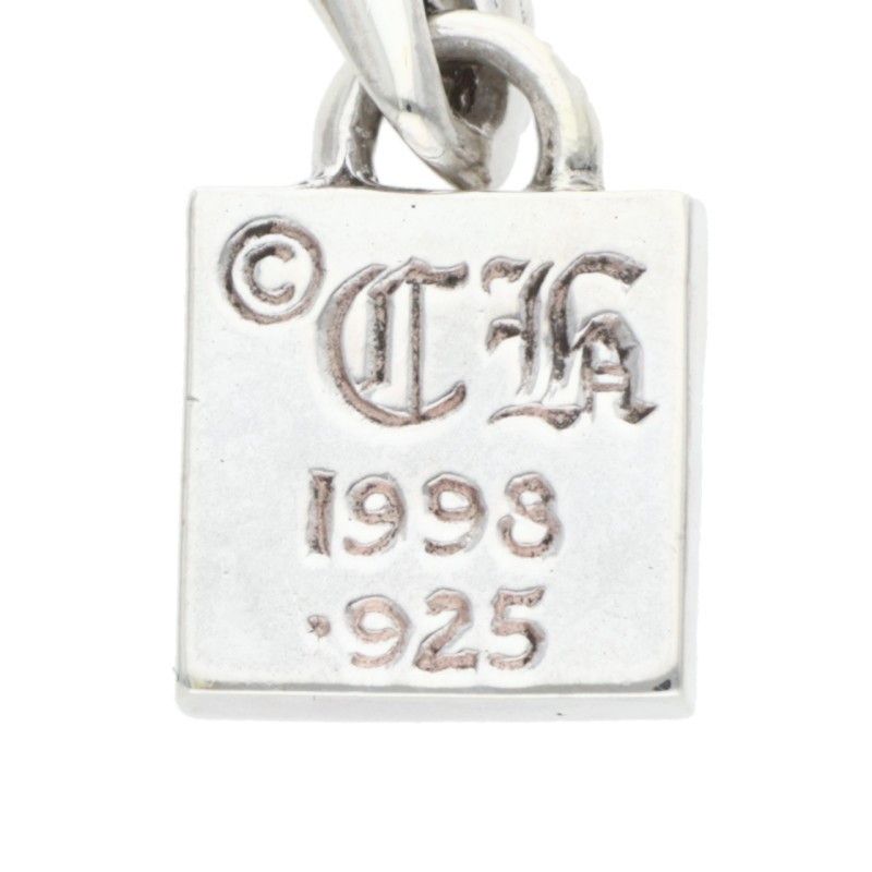 Chrome Hearts Framed BS Fluer BS Flare Charm Silver Necklace — view 3