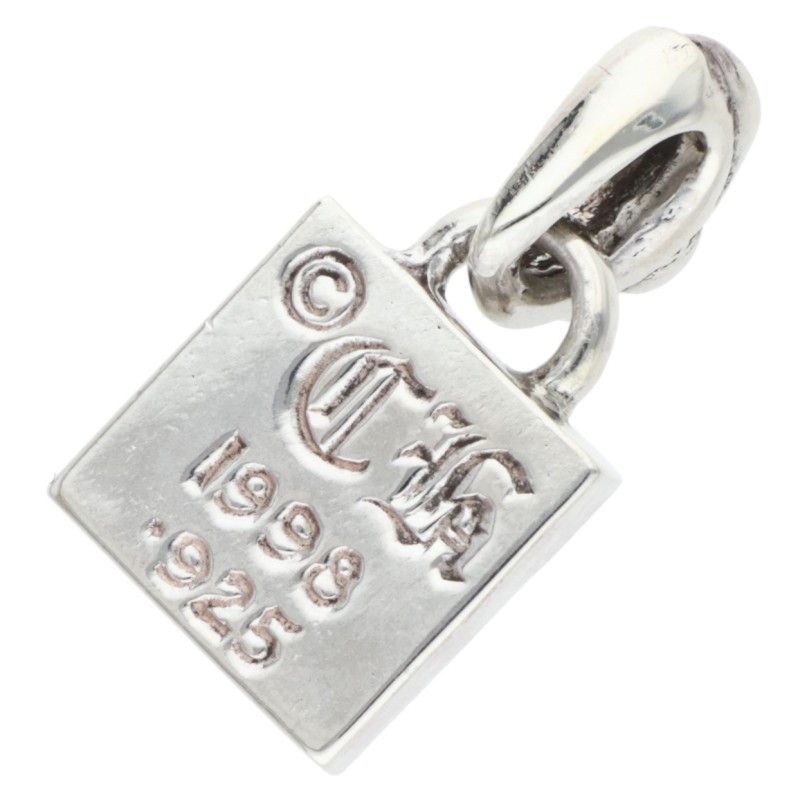 Chrome Hearts Framed BS Fluer BS Flare Charm Silver Necklace — view 2