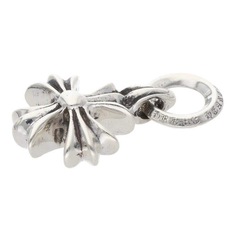 Chrome Hearts Charm CH Plus Dia CH Diamond Silver Necklace — view 5