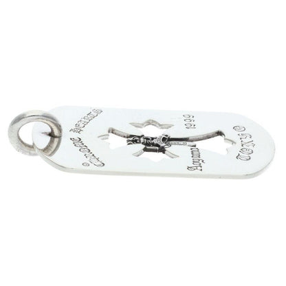 Chrome Hearts D Tag Lrg Ltd Large Dog Tag Blue Mountain Opening Commemoration — view 5