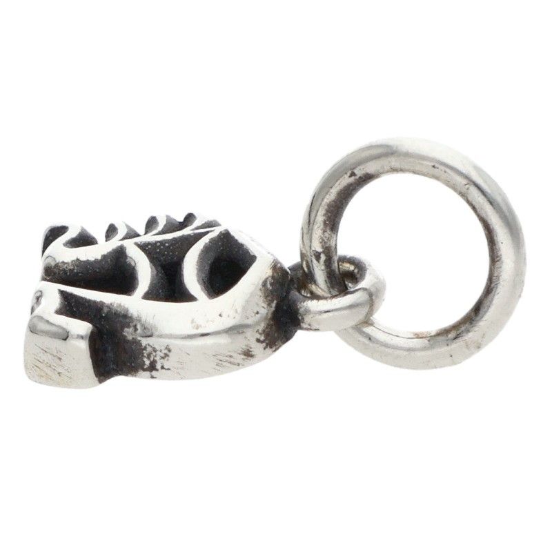 Chrome Hearts Stack Alphabet Charm Initial Silver Necklace — view 4