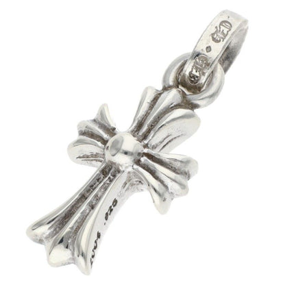 Chrome Hearts Crs Baby Fat Charm Silver Necklace — view 2