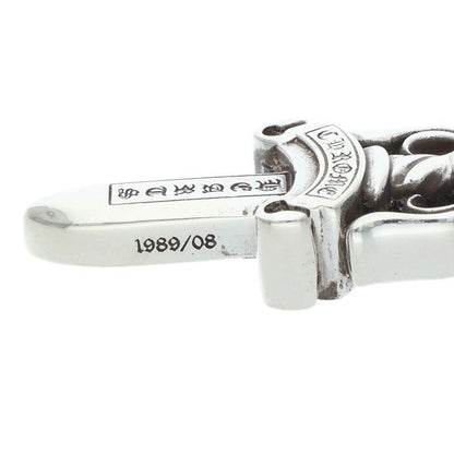 Chrome Hearts Double Dagger Pendant Silver Necklace — view 4