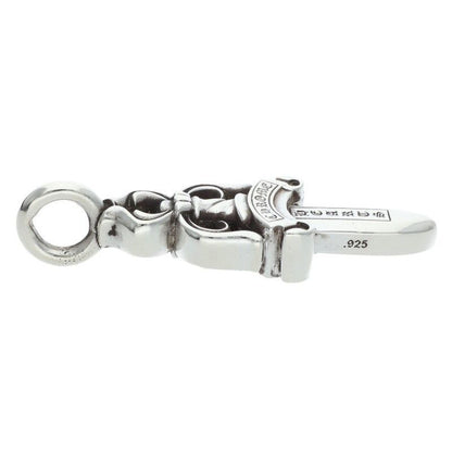 Chrome Hearts Double Dagger Pendant Silver Necklace — view 5