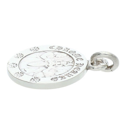 Chrome Hearts Chrm Angl Mdl Angel Medal Charm V2 Silver Necklace — view 4