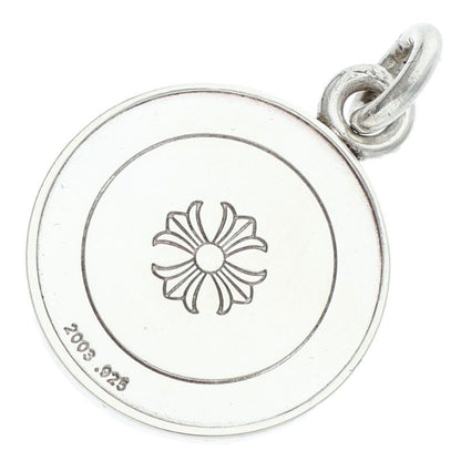 Chrome Hearts Chrm Angl Mdl Angel Medal Charm V2 Silver Necklace — view 2