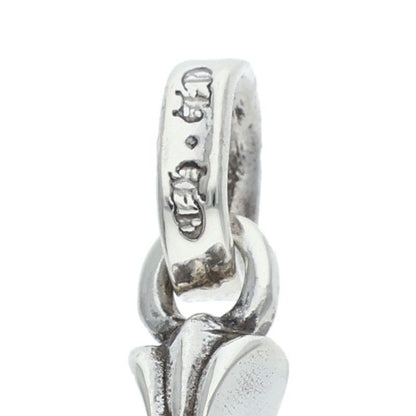 Chrome Hearts Crs Baby Fat Charm Silver Necklace — view 3