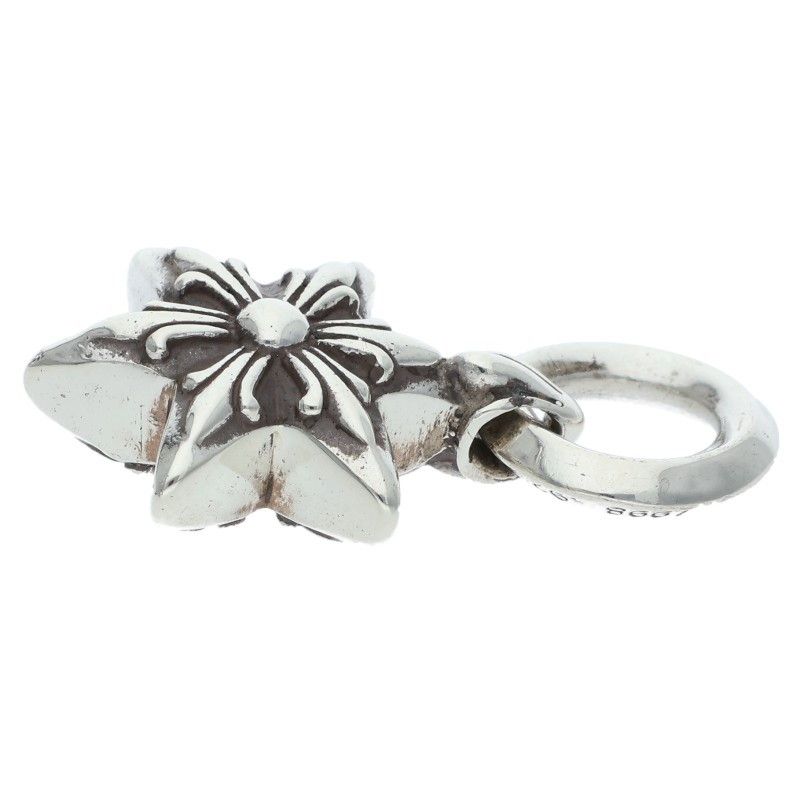 Chrome Hearts Star Charm 6 Points Silver Necklace — view 3