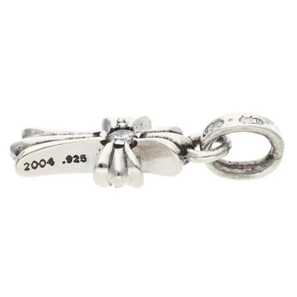 Chrome Hearts Crs Baby Fat Dmnd Fat 1 Diamond on Both Sides Charm Silver — view 5