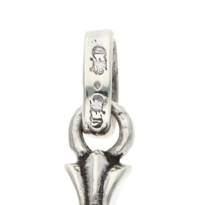 Chrome Hearts Crs Baby Fat Dmnd Fat 1 Diamond on Both Sides Charm Silver — view 3