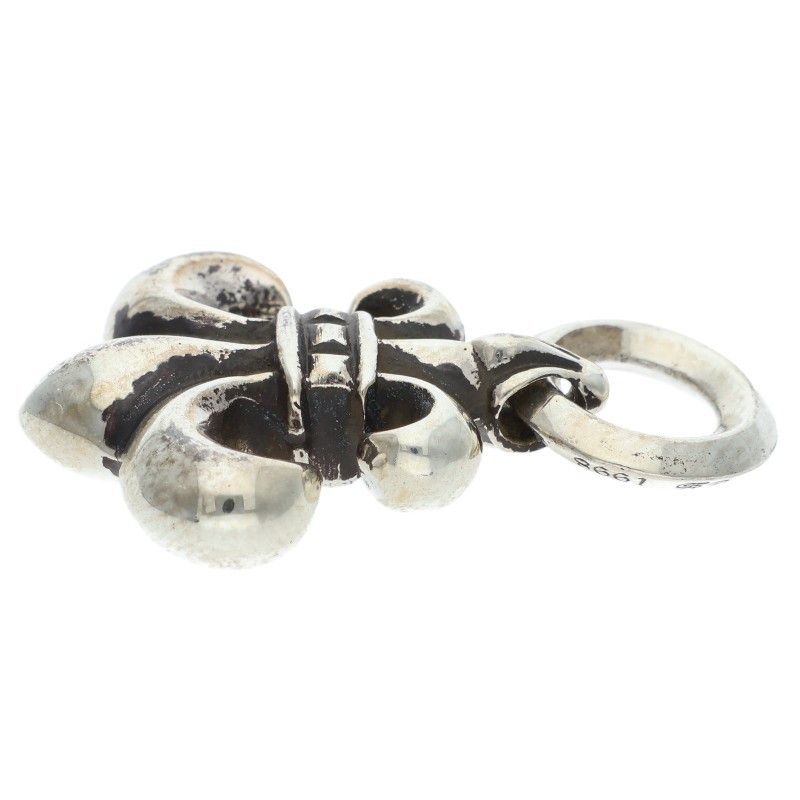 Chrome Hearts BS Fluer Charm BS Flare Silver Necklace — view 4