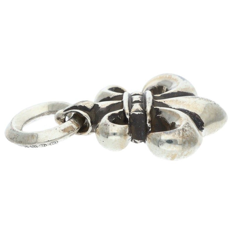Chrome Hearts BS Fluer Charm BS Flare Silver Necklace — view 3