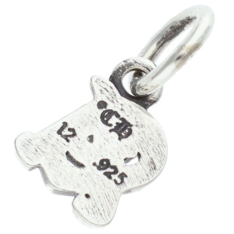 Chrome Hearts Stack Alphabet Charm a Initial Silver Necklace — view 2