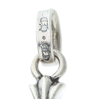Chrome Hearts Crs Baby Fat Sap Fat 1 Saffiano Silver Necklace — view 3