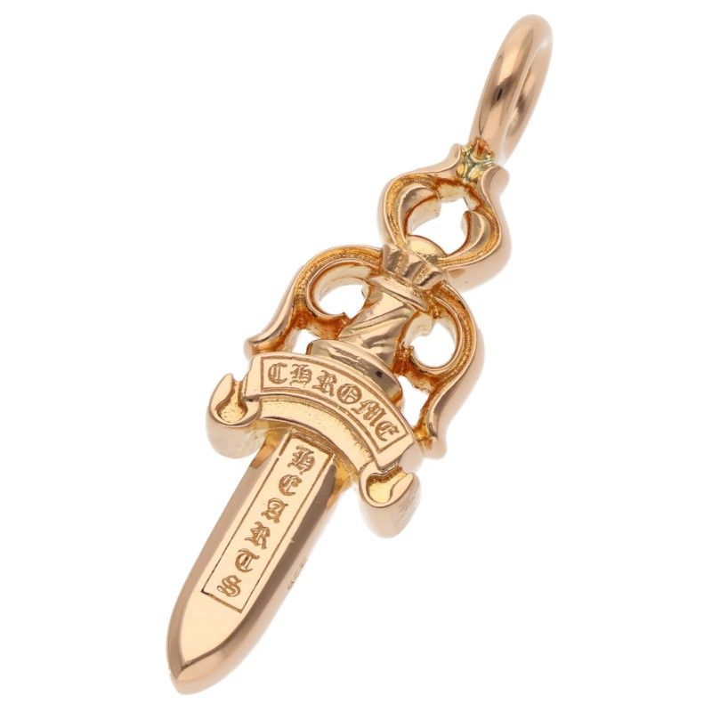 Chrome Hearts 22k Double Dagger Gold Necklace — view 2