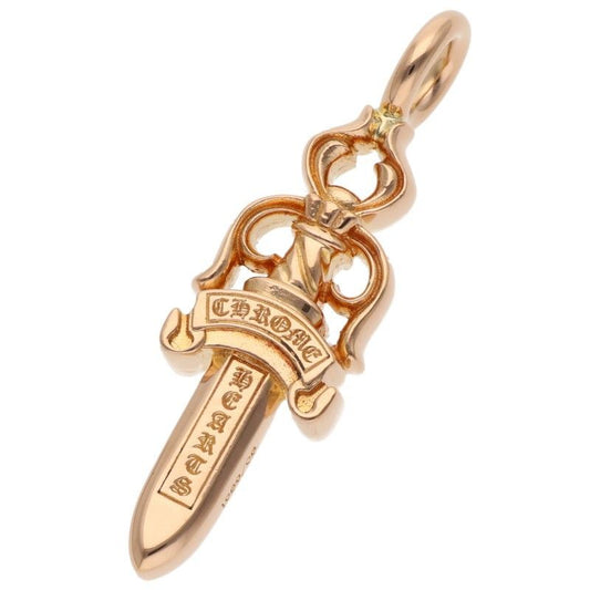 Chrome Hearts 22k Double Dagger Gold Necklace