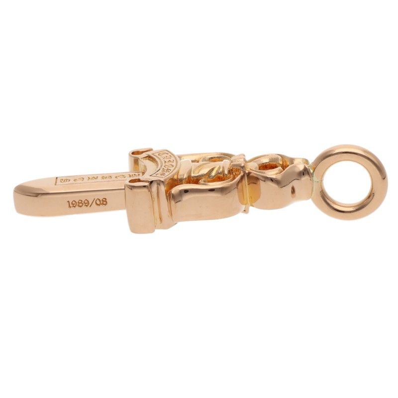Chrome Hearts 22k Double Dagger Gold Necklace — view 3
