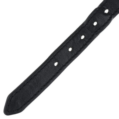 Chrome Hearts RR Tiny Buckle Rock'n'roll Leather Bracelet — view 5