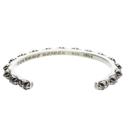Chrome Hearts Bangle Cross Band Silver Bracelet — view 2
