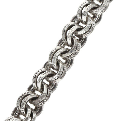Chrome Hearts 1 Double B Ring Silver Bracelet — view 5