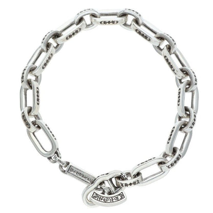 Chrome Hearts Paper Chain Silver Bracelet — view 2