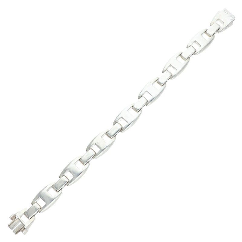 Hermes Cassiopeia Silver Bracelet — view 2