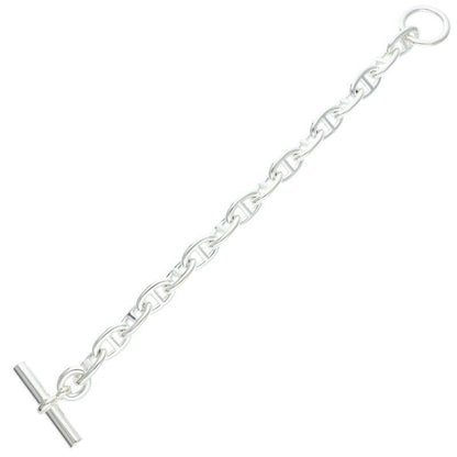 Hermes Chaine D'ancre MM Silver Bracelet — view 2