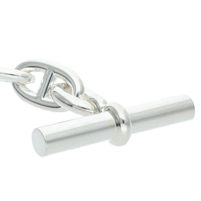 Hermes Chaine D'ancre MM Silver Bracelet — view 4