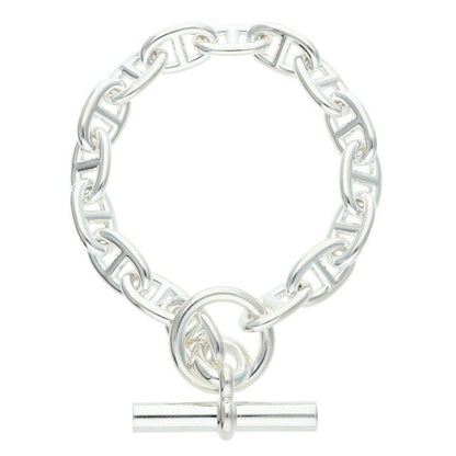 Hermes Chaine D'ancre MM Silver Bracelet