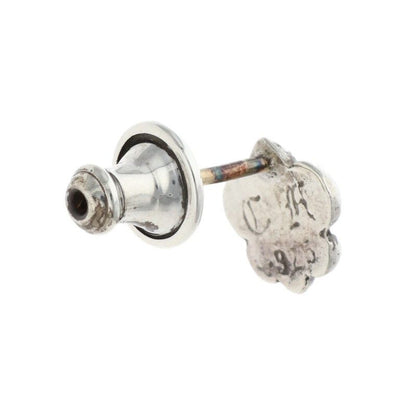 Chrome Hearts CO BS Flr BS Flare Stud Silver Earrings — view 2
