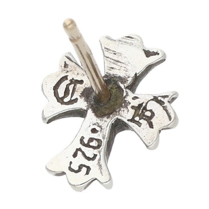 Chrome Hearts No2 CH Crs CH Cross Stud Silver Earrings — view 3