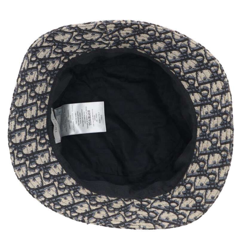 Dior Buckle Decorative Oak Oblique All Over Pattern Jacado Bucket — view 3