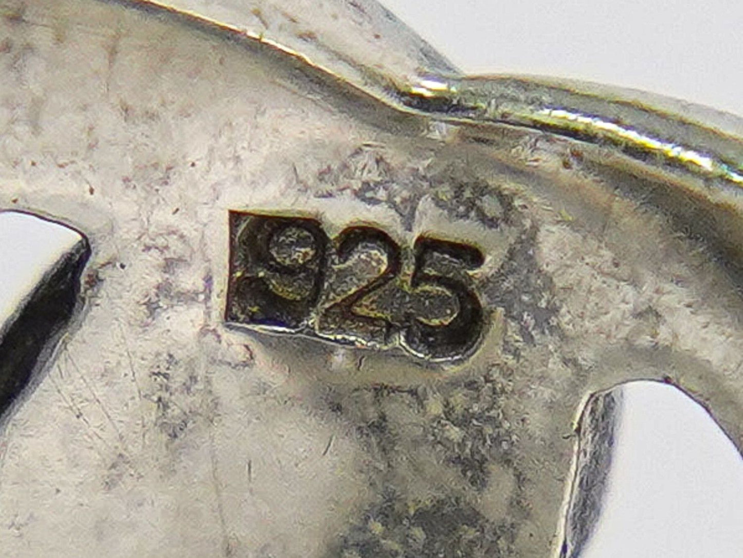 Hermes Boucle Seller 925 Ring 51 Silver Sellier — view 8