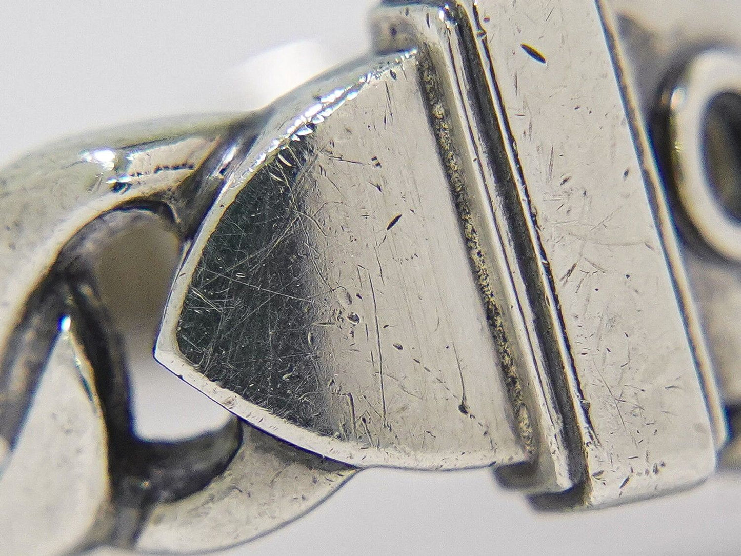 Hermes Boucle Seller 925 Ring 51 Silver Sellier — view 5