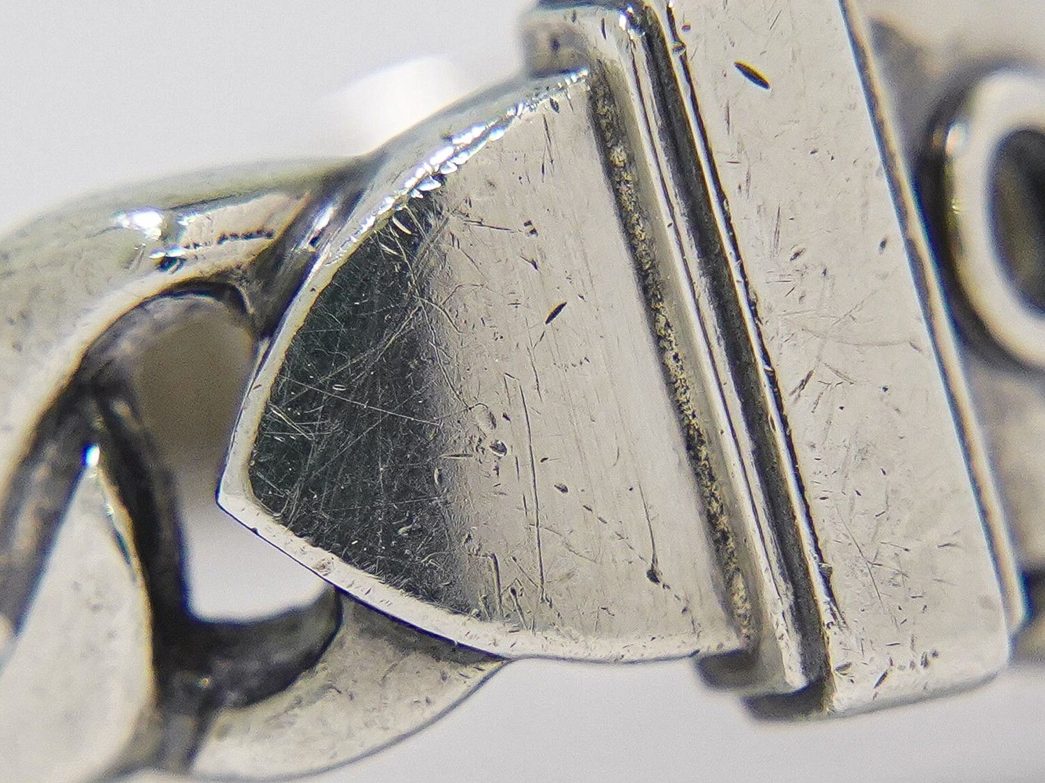 Hermes Boucle Seller 925 Ring 51 Silver Sellier — view 5
