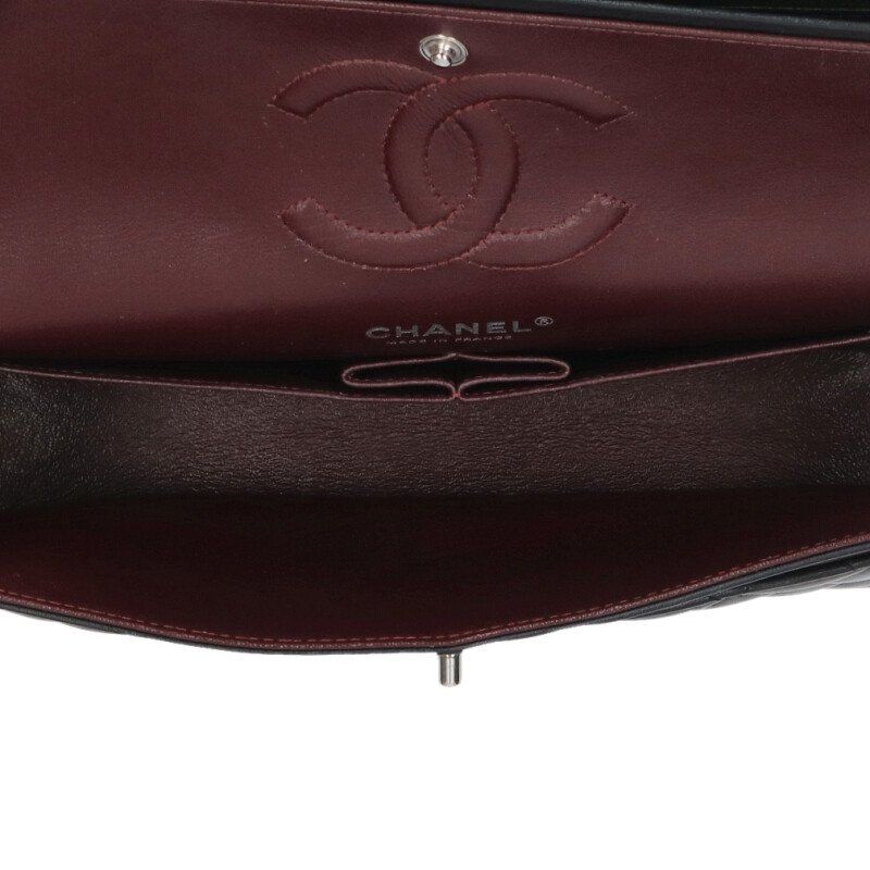 Chanel Quilted 25 Lambskin Double Flap Chain Shoulder Bag 25 — view 3