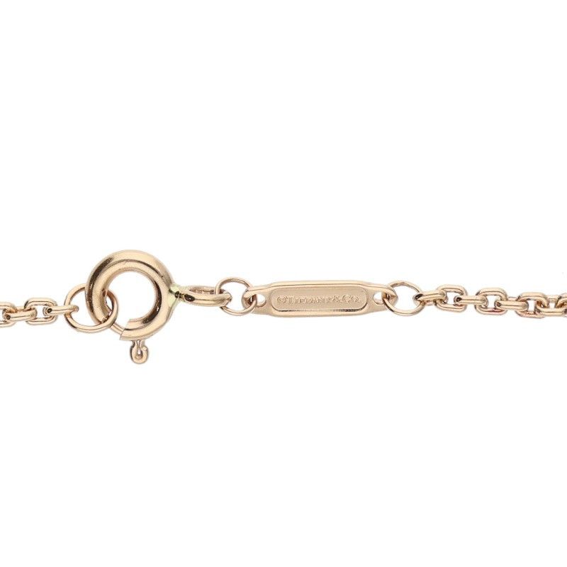 Tiffany & Co Double Link Small 18k Pink Gold Necklace — view 3
