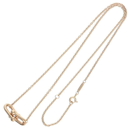 Tiffany & Co Double Link Small 18k Pink Gold Necklace — view 2