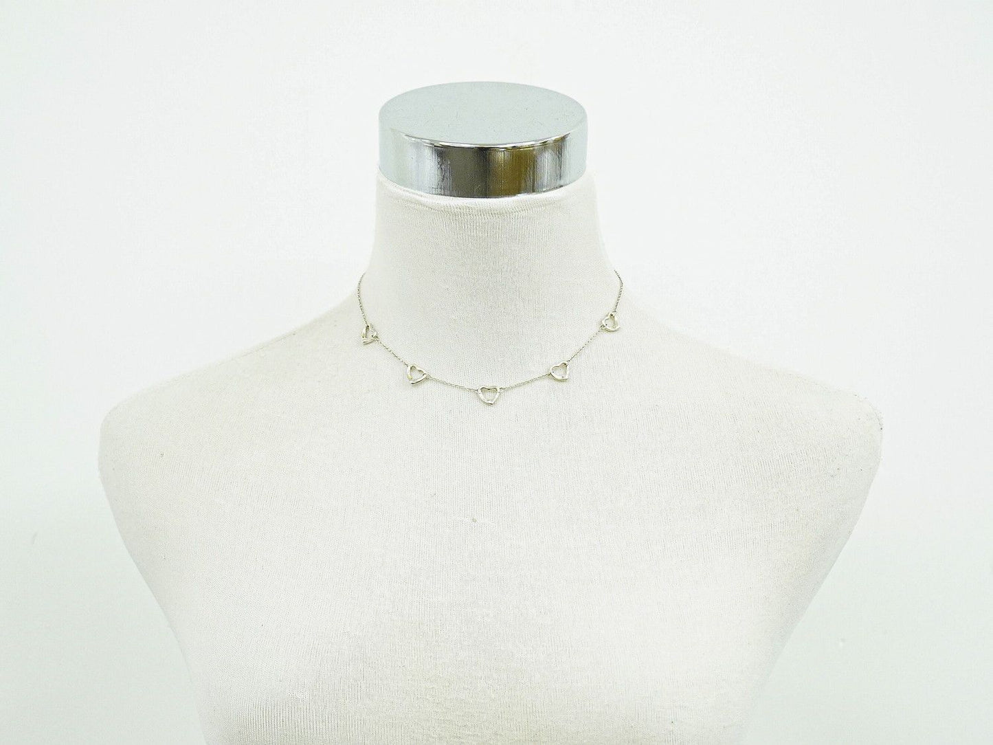 Tiffany & Co Open Heart 925 Pendant Silver — view 6