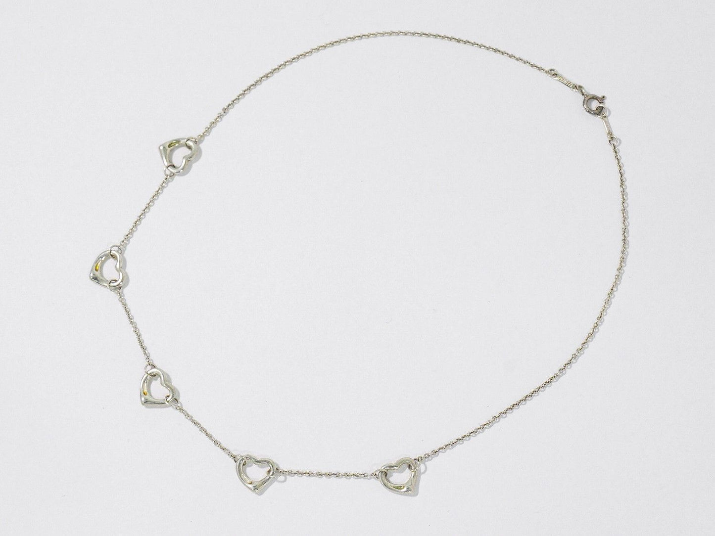 Tiffany & Co Open Heart 925 Pendant Silver — view 2