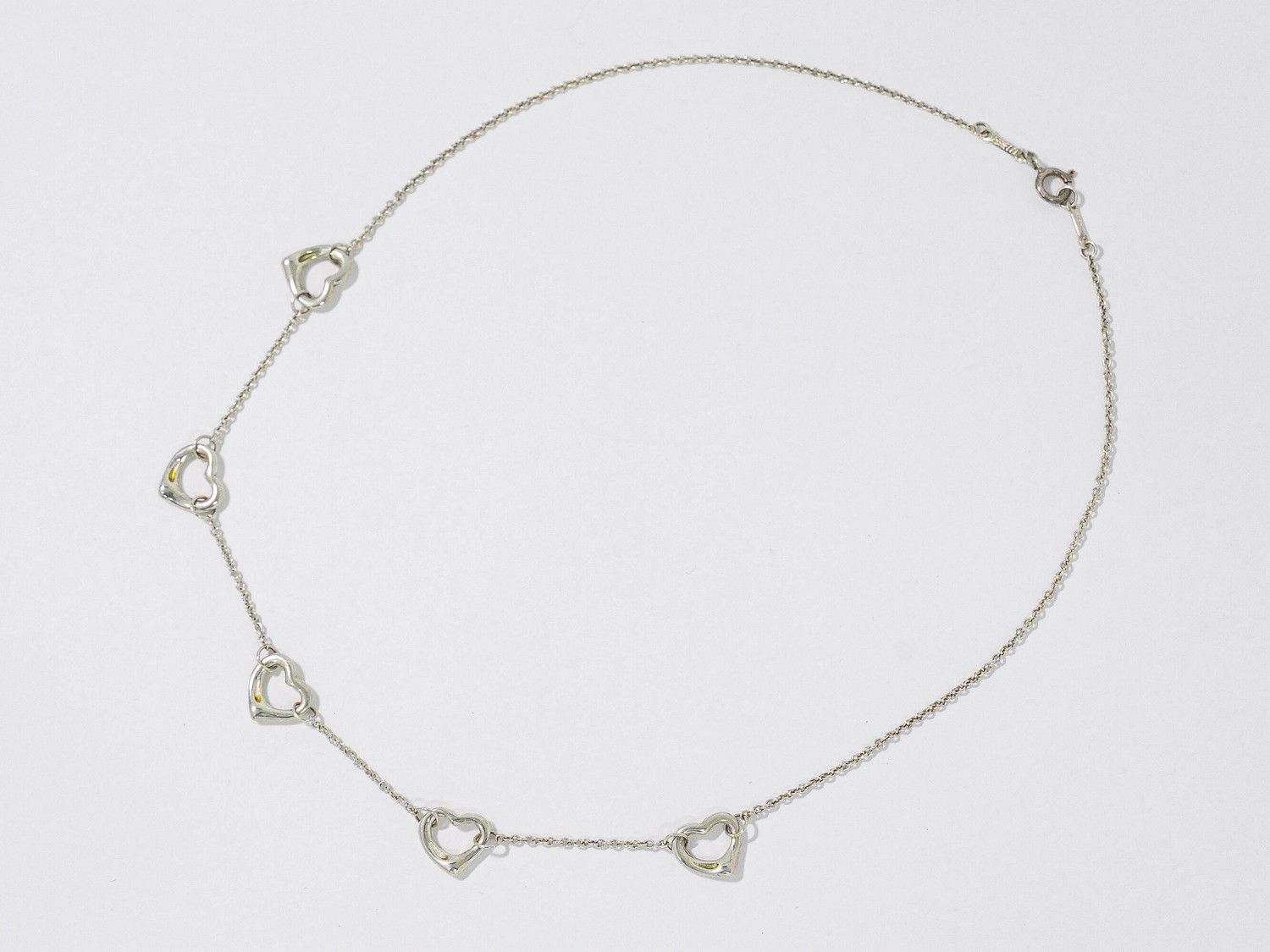 Tiffany & Co Open Heart 925 Pendant Silver — view 2