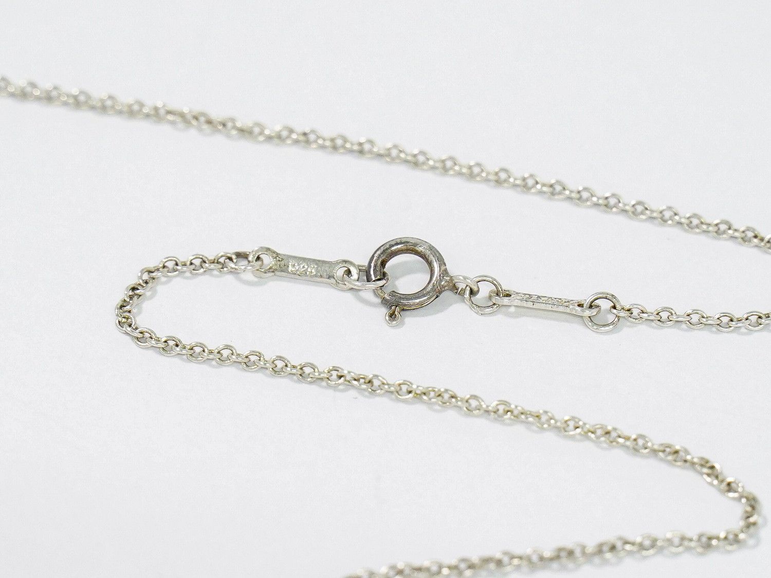 Tiffany & Co Open Heart 925 Pendant Silver — view 3