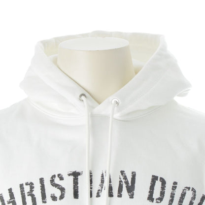 Dior Atelier Cotton Logo Hoodie White — view 5