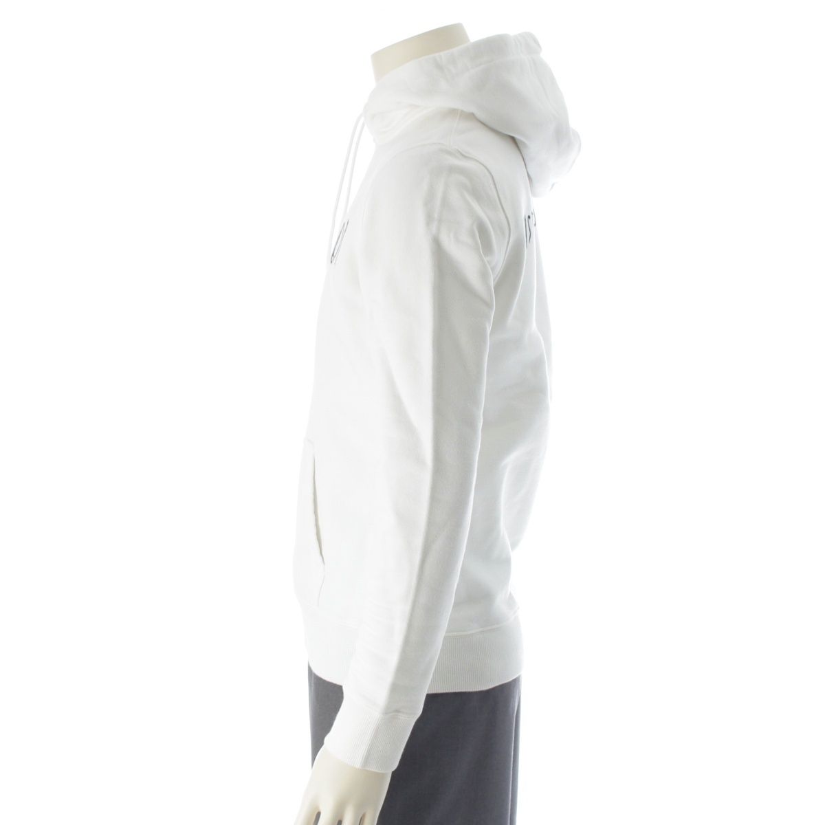 Dior Raymond Pettibon Embroidered Logo Hoodie Top White XS — view 3